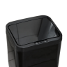 Ведро для мусора сенсорное (12 л.), пластик, чёрный, арт. 6997788