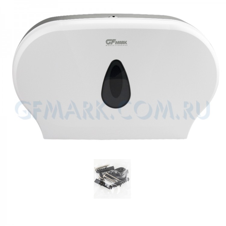 Диспенсер туалетной бумаги на два рулона пластиковый GFmark 928